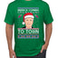 Biden Is Coming To Town Ugly Christmas Sweater Men's Graphic T-Shirt