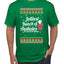 Jolliest Bunch of Assholes Xmas Movie Ugly Christmas Sweater Men's Graphic T-Shirt