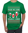Pour Me Some Holiday Cheer Ugly Christmas Sweater Men's T-Shirt