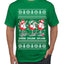 Holiday Spirits Drink Drank Drunk Snowmen Ugly Christmas Sweater Men's T-Shirt