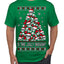 Is This Jolly Enough? Skeleton Skull Christmas Tree Ugly Christmas Sweater Men's T-Shirt