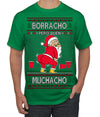 Borracho Pero Buen Muchacho Drunk But a Good Boy Funny Ugly Christmas Sweater Men's T-Shirt