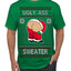 Ugly Ass Sweater Funny Santa Claus Butt Xmas Ugly Christmas Sweater Men's T-Shirt