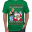 That Santa Mother F Isn't Real Ugly Christmas Sweater Men's T-Shirt