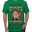 Shut Up Hippy It's Christmas Ugly Christmas Sweater Men's T-Shirt