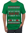 This Ugly Sweater Sucks But I Swallow Ugly Christmas Sweater Men's T-Shirt