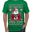 Try That In A Small Town Christmas Ugly Christmas Sweater Men's T-Shirt