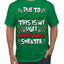 Due To Inflation This Is My Ugly Christmas Sweater Ugly Christmas Sweater Men's T-Shirt
