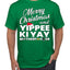 Merry Christmas and Yippee Ki Yay MOFO Christmas Men's T-Shirt