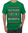 Feliz Navidad Bichota Ugly Christmas Sweater Men's T-Shirt