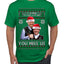 Beginning To Look Like You Miss Us Trump Carlson 24 Ugly Christmas Sweater Men's T-Shirt