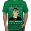 Peso Feliz Navidad Pluma Ugly Christmas Sweater Men's T-Shirt