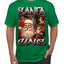 Santa Claus Bootleg Rap Music Style Ugly Christmas Sweater Men's T-Shirt