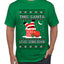 This Santa Loves going down, Funny dirty Humor, Ugly Christmas Sweater Men's T-Shirt