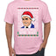Santas Coming That's What She Said Michael Scott Ugly Christmas Sweater Men's Graphic T-Shirt