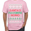 Santa's Favorite Homo Ugly Christmas Sweater Men's T-Shirt