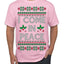I Come in Peace Ugly Christmas Sweater Men's T-Shirt