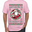 Always Shooting For The Naughty List Ugly Christmas Sweater Men's T-Shirt