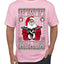 Try That In A Small Town Christmas Ugly Christmas Sweater Men's T-Shirt