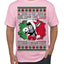 Jing a Di Jing Dominick the Italian Christmas Donkey Ugly Christmas Sweater Men's T-Shirt