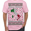 Buon Natale e Felice Anno Nuovo! Merry Christmas and Happy New Year Ugly Christmas Sweater Men's T-Shirt