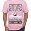Have a Holly Jawlly Christmas, Cute Shark, Ugly Christmas Sweater Men's T-Shirt
