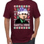 Santa Mike Michael Scott The Office Ugly Christmas Sweater Men's Graphic T-Shirt
