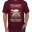 Merry Christmas to Everyone Except Carole Baskin Ugly Christmas Sweater Men's Graphic T-Shirt