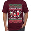 Pour Me Some Holiday Cheer Ugly Christmas Sweater Men's T-Shirt