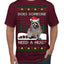 Does Someone Need a Hug? Cute Raccoon Ugly Christmas Sweater Men's T-Shirt