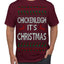 Chickenleigh It's Christmas Funny Viral Trending Meme Ugly Christmas Sweater Men's T-Shirt