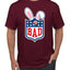 Bunny Bowl Football BAD Parody Sweater, Unisex Men's T-Shirt