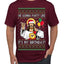 Gonna Party Like It's My Birthday Jesus Ugly Christmas Sweater Men's T-Shirt