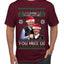 Beginning To Look Like You Miss Us Trump Carlson 24 Ugly Christmas Sweater Men's T-Shirt