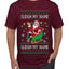Sleigh My Name Sleigh My Name, Pop Singers, Song Lyrics Pun, Santa Sleigh, Ugly Christmas Sweater Men's T-Shirt