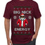 Big Nick Energy, Funny Humor, Ugly Christmas Sweater Men's T-Shirt
