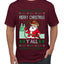 Merry Christmas Y'all Christmas Sweater, Ugly Christmas Sweater Men's T-Shirt