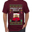 Jingle My Bells, Ugly Christmas Sweater Men's T-Shirt