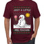 Just A Little Meltdown, Ugly Christmas Sweater Men's T-Shirt