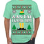 Santa! I Know Him Christmas Movie Quote  Ugly Christmas Sweater Men's T-Shirt