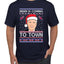 Biden Is Coming To Town Ugly Christmas Sweater Men's Graphic T-Shirt