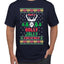 Have A Holly Jolly Christmas Ugly Christmas Sweater Men's Graphic T-Shirt