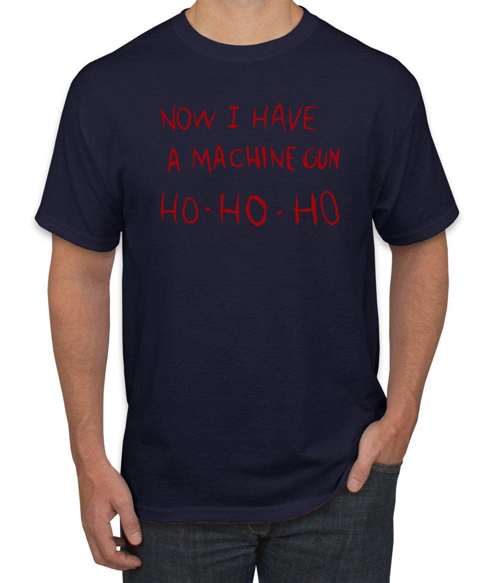 Die Hard Now I Have a Machine Gun Ho ho ho Christmas Men's Graphic T-Shirt