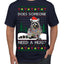 Does Someone Need a Hug? Cute Raccoon Ugly Christmas Sweater Men's T-Shirt
