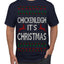 Chickenleigh It's Christmas Funny Viral Trending Meme Ugly Christmas Sweater Men's T-Shirt