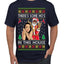 Santa the Plug Hos In This House  Ugly Christmas Sweater Men's T-Shirt