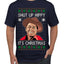 Shut Up Hippy It's Christmas Ugly Christmas Sweater Men's T-Shirt