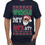 Where My Ho's At? Ugly Christmas Sweater Men's T-Shirt