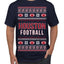 City of Houston HOU American Football Fantasy Fan Ugly Christmas Sweater Unisex Crewneck Sweatshirt