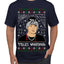 Peso Feliz Navidad Pluma Ugly Christmas Sweater Men's T-Shirt